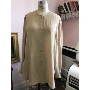 SOLD — Vintage Giorgio Armani | Silk Blouse Size 46